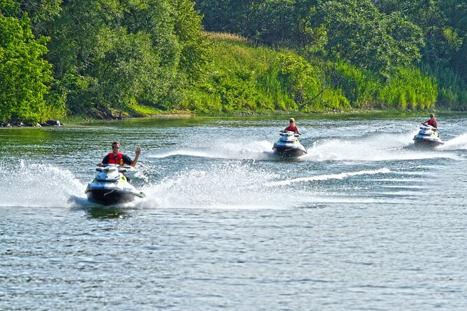 1-Hour Jet Ski Guided Tour – Explore Montreal Waterways in Style! - The guided ride under Concorde, Victoria, and Champlain