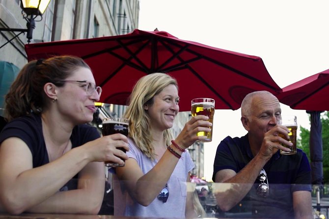 3 Hour Montreal City Bike Tour with Wine or Beer (AM & PM) - The included drink and snack: fun detail, real pacing