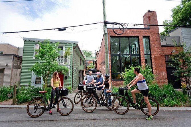 Bike / E-bike tour : Plateau, Mile-End, Jean-Talon Market by Fitz - How the ride feels: pace, inclines, and e-bike help