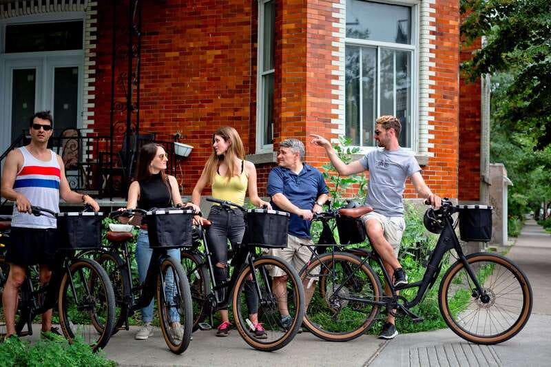 Bike/E-bike tour Plateau,MileEnd, Jean-Talon Market by Fitz - Meet at Maison des Cyclistes: Starting Smooth, Staying Safe