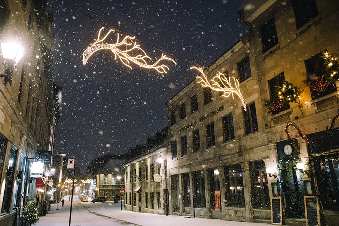 Christmas Walking Tour in Old Montreal - Your 1.5-hour route: World Trade Centre to Bonsecours Market