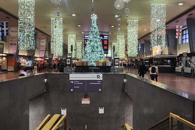 Explore the Underground City with a local comedian - Cours Mont-Royal: Shops, Style, and Staying Dry