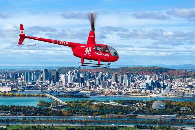 Helicopter Tour Over Montreal - Route options over Montreal: choosing the flight path that fits your day
