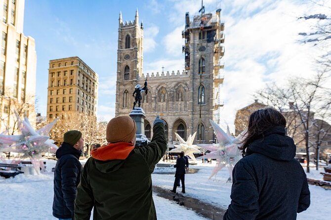 Highlights & Hidden Gems of Old Montreal walking tour By FITZ MTL - Rue Saint-Paul and City Hall: cobblestones meet big speeches