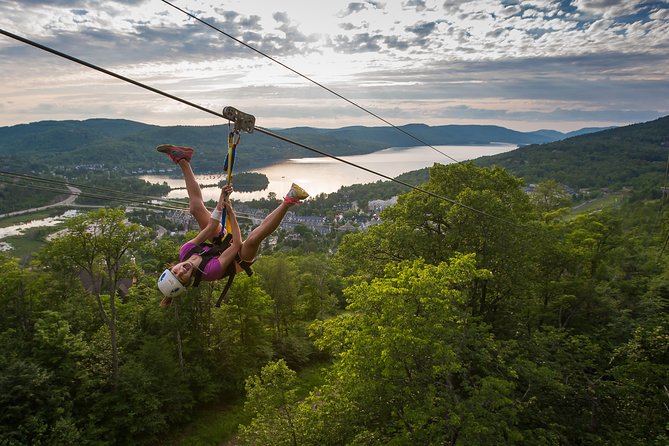 Mont Tremblant Guided Zipline Tour - Weather, clothing, and who should sit this one out