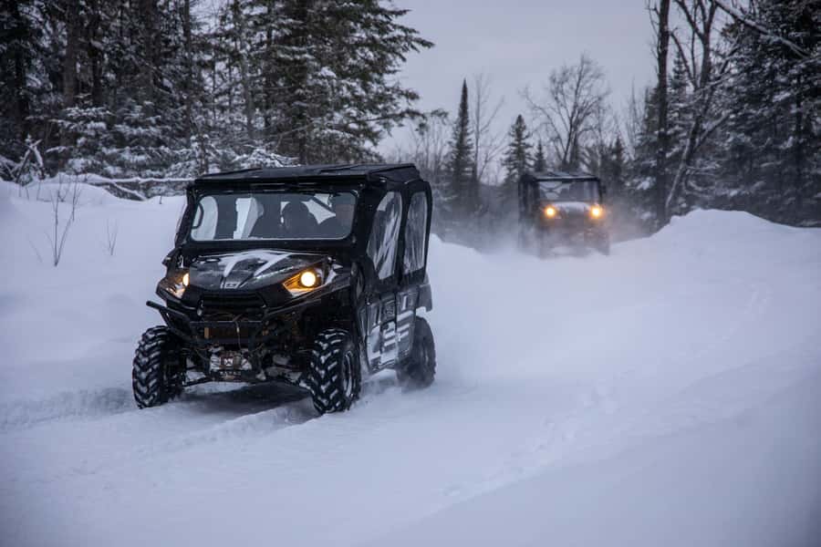 Mont Tremblant: Side-by-Side ATV Guided Off-Road Tour - What you ride: a 4-seat side-by-side with real safety gear