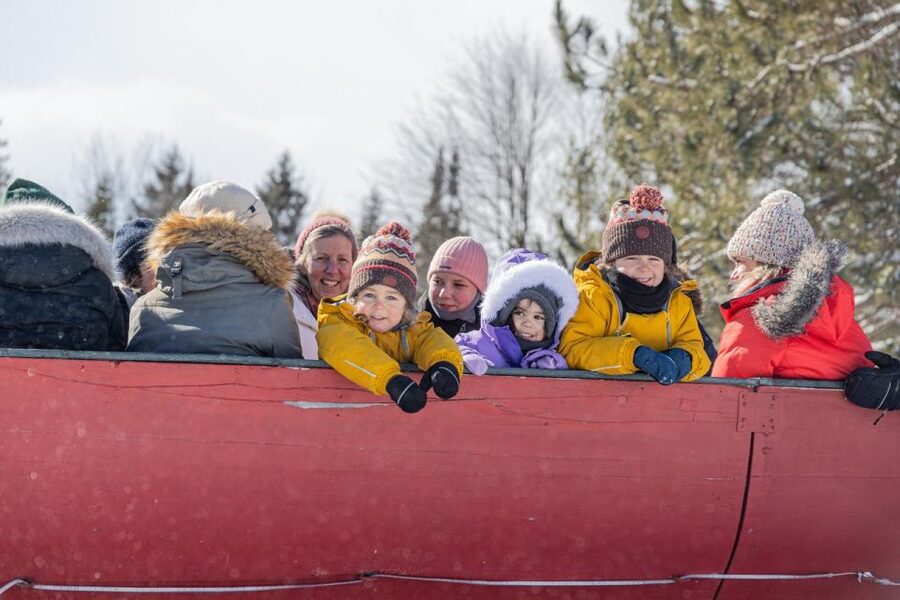 Mont-Tremblant: Sleigh Ride w/ Storytelling & Hot Chocolate - On Skis or On Wheels: What Changes When There’s No Snow