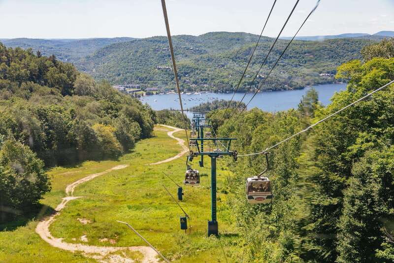 Mont Tremblant: Summit Zip-Lining Tour with 5 Zip Lines - Zip Line Course at Mont Tremblant: Five lines, one long rush