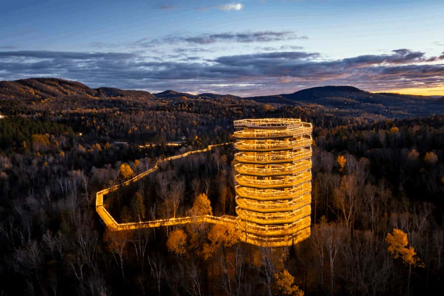 Mont-Tremblant: Treetop Observatory and Self-Guided Walk - Treetop Observatory at Mont-Tremblant: the real point of this outing