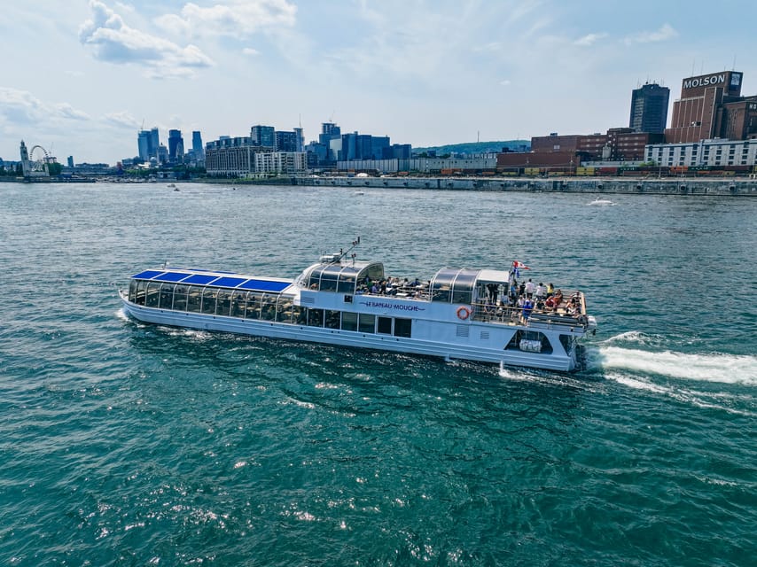 Montreal: Bateau-Mouche Cruise with A La Carte Dinner Option - What you’ll see from the river: Old Montreal, downtown lights, and Pont Jacques-Cartier