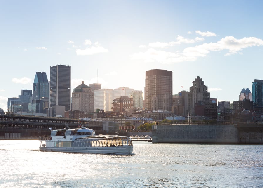 Montreal: Bateau-Mouche Cruise with A La Carte Dinner Option - Deck and seating: terrace time is great, but space has limits