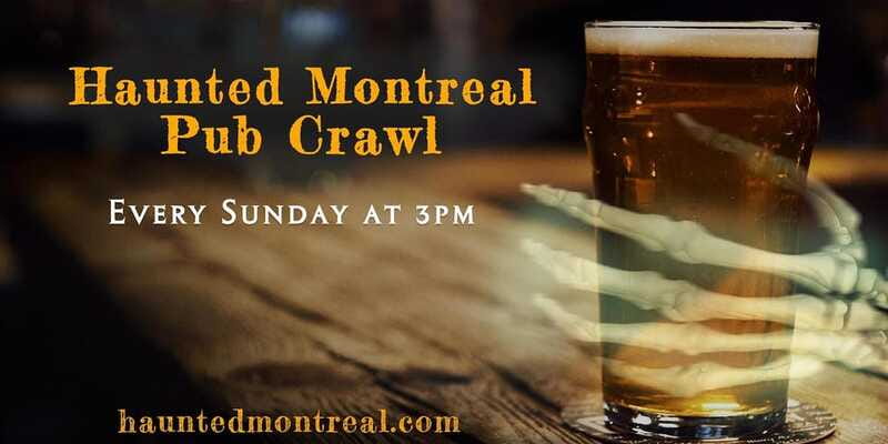 Montreal: Haunted Pub Crawl - Stop 1: McKibbin’s Irish Pub on Bishop Street, where the tour starts