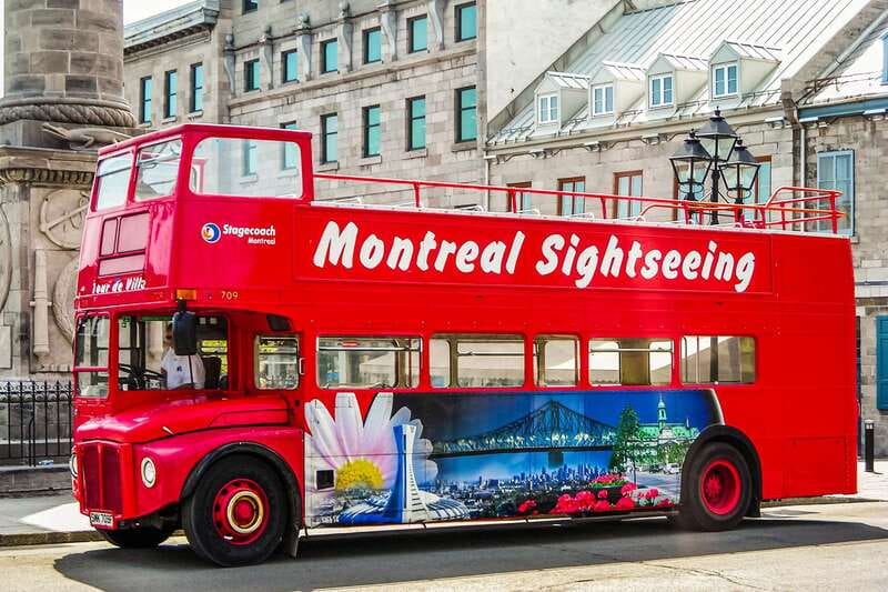 Montreal: Hop-On Hop-Off Double-Decker Bus Tour - Ticket value: $26 for two days, not one