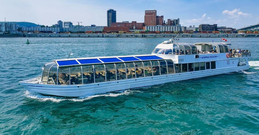 Montreal: Le Bateau-Mouche St. Lawrence Sightseeing Cruise - Pick Your Deck: Enclosed Main, Open Upper Deck, or Windy Back Terrace