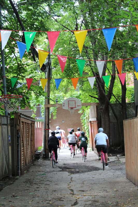 Montreal: Non Touristy Pink Bike Tour - A pink bike tour that favors local Montreal over postcards