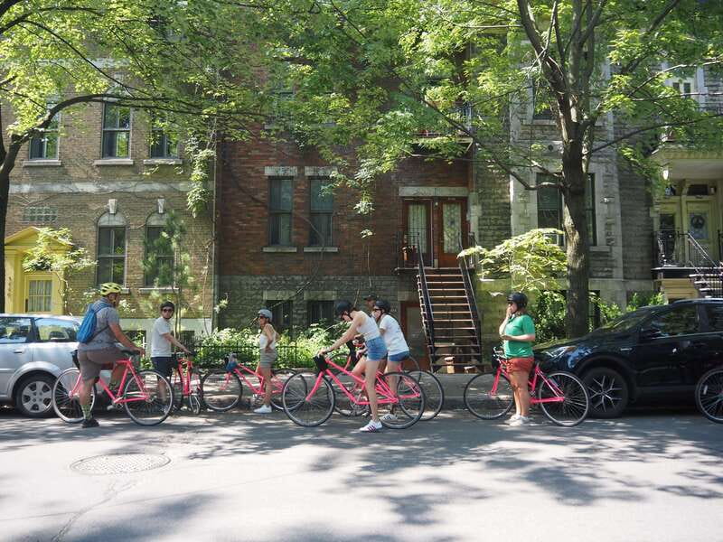 Montreal: Non Touristy Pink Bike Tour - The route rhythm: how you cover a lot without feeling rushed