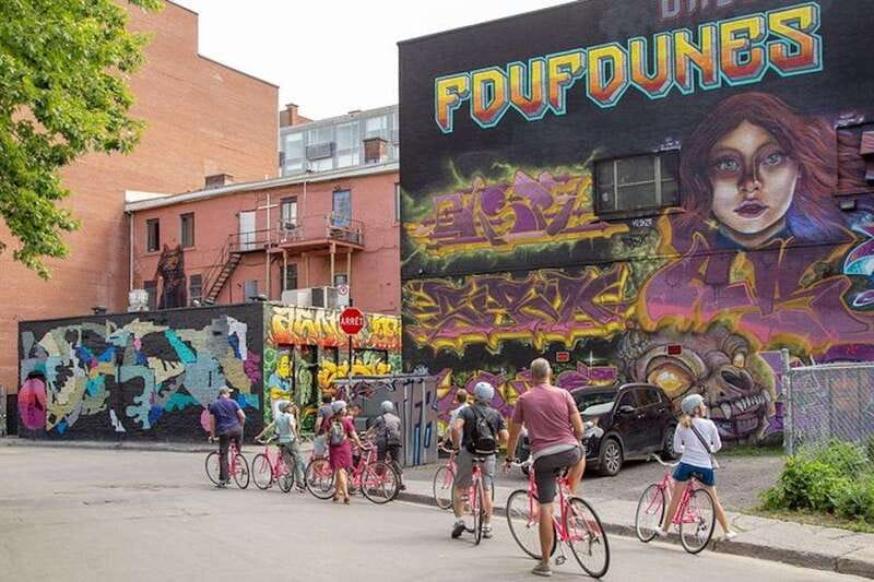 Montreal: Non Touristy Pink Bike Tour - Who leads the ride: Chris, Rufus, and Félix bring it to life