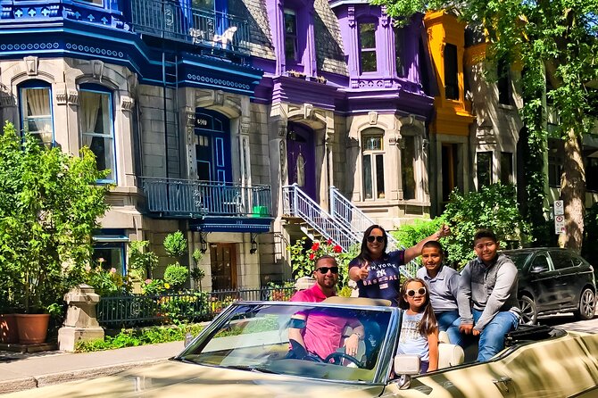 PRIVATE 2-Hour tour of Montréal in Convertible Cadillac + Murals - The 2-Hour Route: How the Loop Is Built Around Your Time