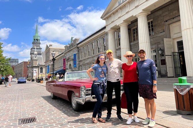 PRIVATE 3-hour COMPLETE tour of Montréal in convertible Cadillac - Weather, Timing, and What to Bring