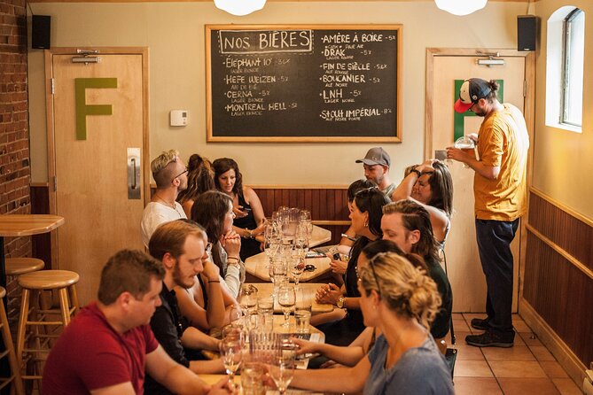 The Montreal Craft Beer Tour / Brewpub Experience - Stop 4: BENELUX @ Sherbrooke—two favorites and chocolate pairing (about 35 minutes)